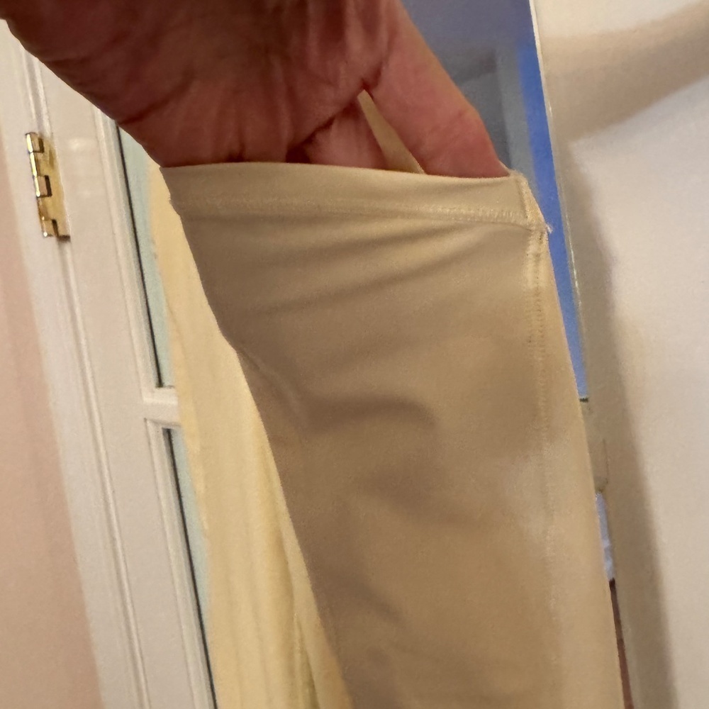 INTERVAL STASH HIGH RISE 7/8 LEGGING TIGHT, SIZE XS, GLOW LIGHT YELLOW - Picture 6 of 7